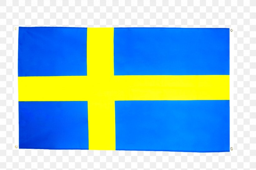 Flag Of Sweden Swedish Flag Of Spain, PNG, 1500x997px, Sweden, Area, Blue, Electric Blue, Embroidery Download Free