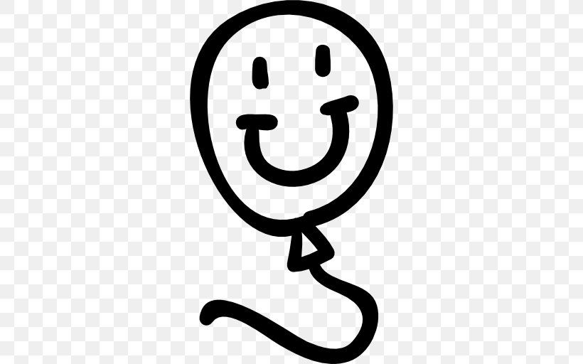 Smiley Drawing Emoticon, PNG, 512x512px, Smiley, Balloon, Black And White, Child, Drawing Download Free