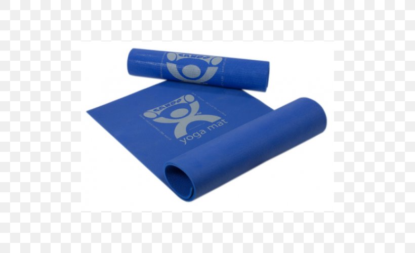 Yoga & Pilates Mats Exercise Fitness Centre, PNG, 500x500px, Yoga Pilates Mats, Electric Blue, Exercise, Exercise Equipment, Fitness Centre Download Free
