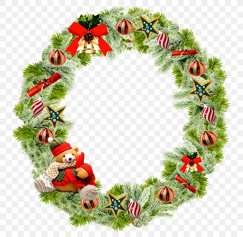 Christmas Wreath, PNG, 800x800px, Christmas, Christmas Decoration, Christmas Ornament, Christmas Tree, Conifer Download Free