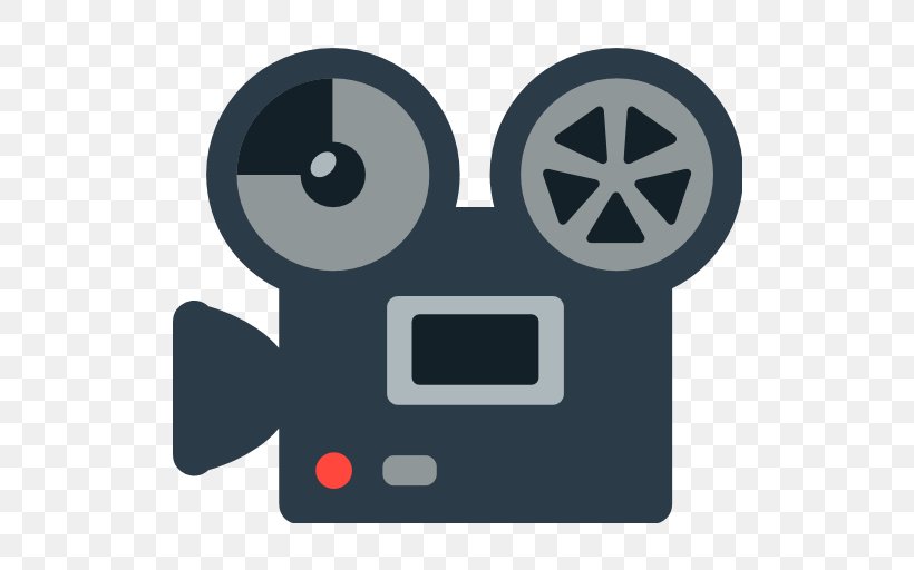 Emoji Television Film Movie Projector Cinema, PNG, 512x512px, Emoji, Cinema, English, Film, Filmmaking Download Free
