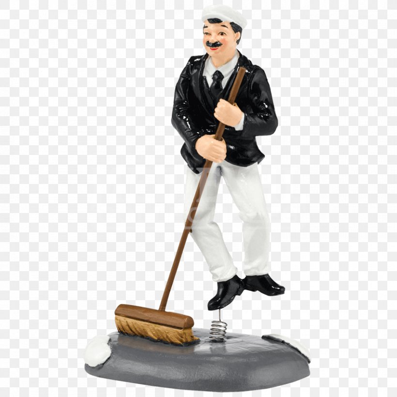 Figurine Department 56 Street Sweeper Profession, PNG, 850x850px, Figurine, Baseball Equipment, Department 56, Profession, Street Sweeper Download Free