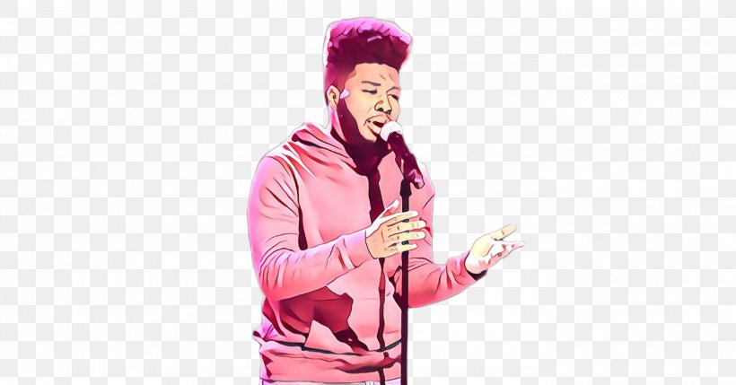 Microphone, PNG, 2760x1447px, Cartoon, Audio Equipment, Jacket, Magenta, Microphone Download Free