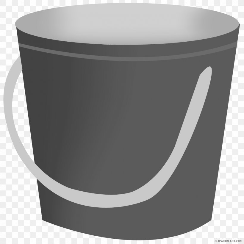 Clip Art Desktop Wallpaper Bucket Image Vector Graphics, PNG, 1200x1200px, Bucket, Art, Bucket Black, Cup, Cylinder Download Free