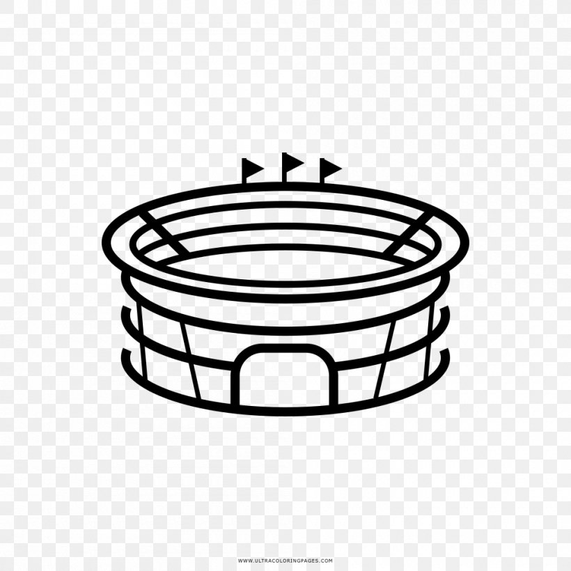 Drawing Coloring Book Stadium Clip Art, PNG, 1000x1000px, Drawing, Baseball, Black And White, Coloring Book, Company Download Free