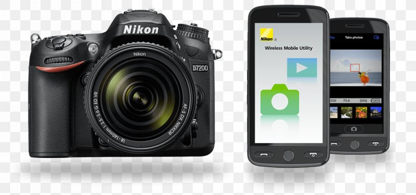 Nikon AF-S DX Nikkor 18-140mm F/3.5-5.6G ED VR Digital SLR Nikon DX Format Nikon D7200 24.2 MP SLR, PNG, 1012x474px, Digital Slr, Autofocus, Camera, Camera Accessory, Camera Lens Download Free