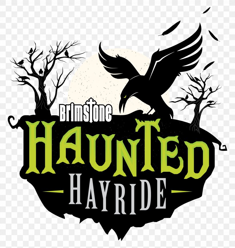 Brimstone Haunt Outdoor Experience Elyria Hayride Haunted Attraction, PNG, 2943x3105px, Outdoor Experience, Beak, Bird, Bird Of Prey, Brand Download Free