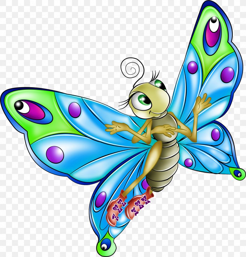 Butterfly Cartoon Drawing Clip Art, PNG, 1434x1500px, Butterfly, Animation, Brush Footed Butterfly, Cartoon, Drawing Download Free