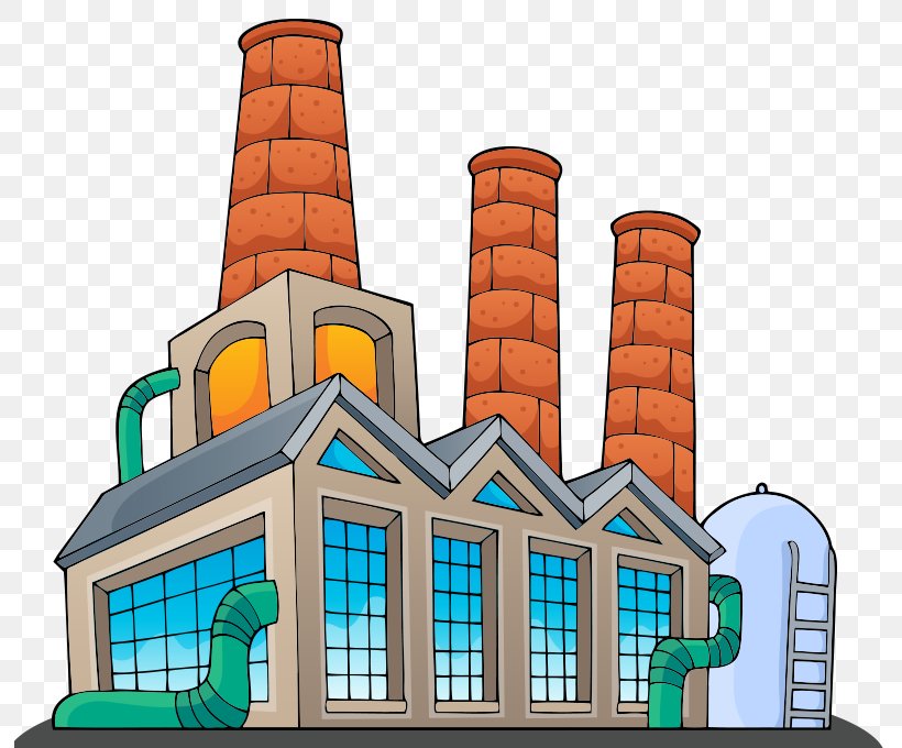 Factory Building Clip Art, PNG, 794x680px, Factory, Architectural Engineering, Building, Cartoon, Chimney Download Free