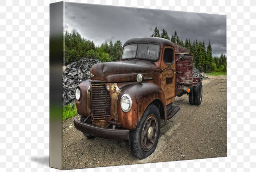 Pickup Truck Antique Car Vintage Car Compact Car, PNG, 650x553px, Pickup Truck, Antique Car, Automotive Exterior, Brand, Bumper Download Free