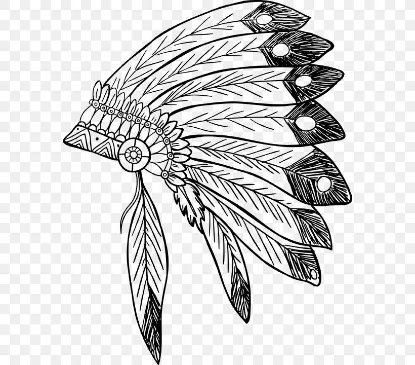 War Bonnet Clip Art American Indian Wars Indigenous Peoples Of The Americas, PNG, 572x720px, War Bonnet, American Indian Wars, Blackandwhite, Clothing, Coloring Book Download Free