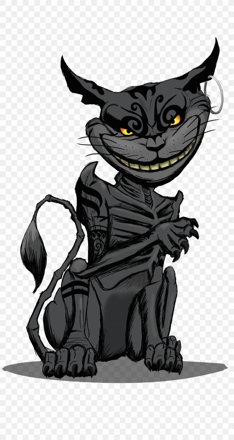 Alice: Madness Returns Cheshire Cat Alice's Adventures In Wonderland Drawing, PNG, 1024x1922px, Alice Madness Returns, Alice In Wonderland, Alice S Adventures In Wonderland, Art, Black Download Free