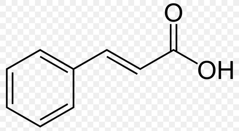 Cinnamic Acid P-Coumaric Acid Amino Acid Carboxylic Acid, PNG, 1024x565px, Cinnamic Acid, Acid, Amino Acid, Area, Black And White Download Free