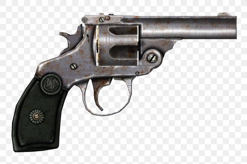 Fallout 3 Fallout: New Vegas Firearm Pistol Revolver, PNG, 1024x683px, 32 Acp, 32 Sw, 32 Sw Long, Fallout 3, Air Gun Download Free
