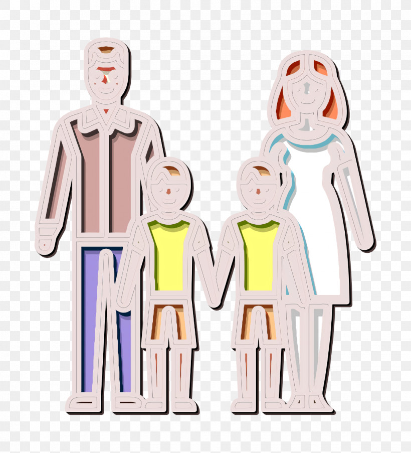 Linear Color Families Icon Mother Icon Family Icon, PNG, 1124x1238px, Linear Color Families Icon, Behavior, Cartoon, Family Icon, Figurine Download Free