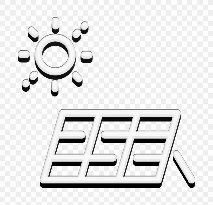 Solar Energy Icon Solar Panel Icon Ecology Elements Icon, PNG, 984x950px, Solar Energy Icon, Black, Black And White, Geometry, Line Download Free