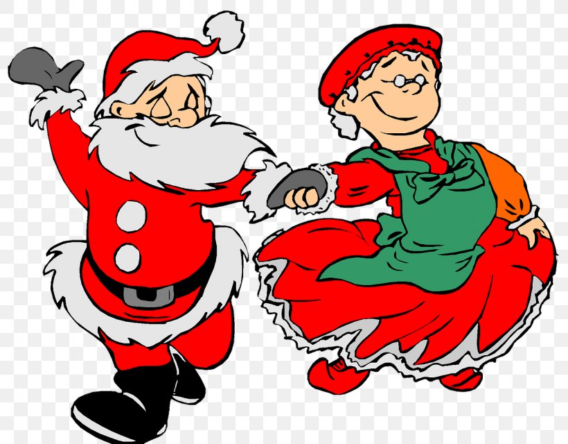 Santa Claus Mrs. Claus Christmas Clip Art, PNG, 1280x1000px, Santa Claus, Animation, Art, Artwork, Cartoon Download Free