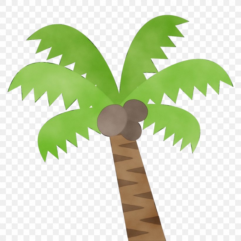 Coconut Tree Cartoon, PNG, 1024x1024px, Palm Trees, Arecales, Auto Part, Coconut, Discord Download Free