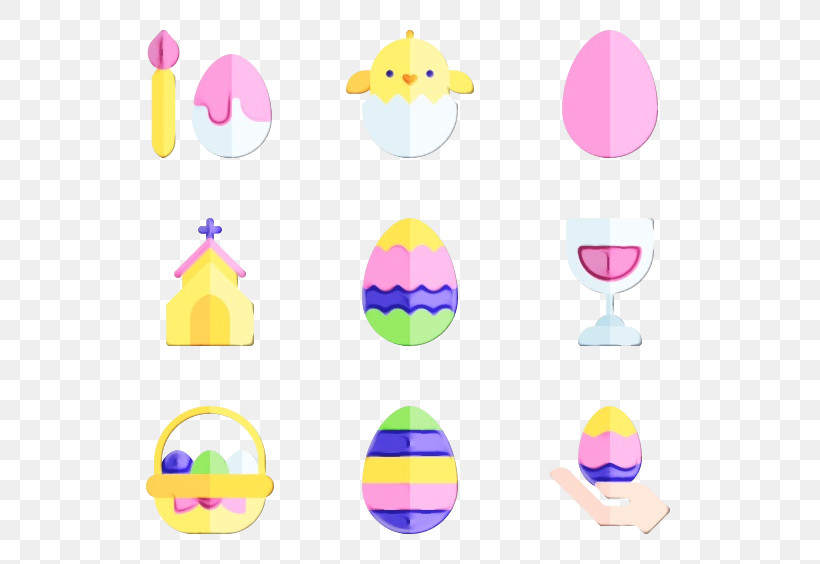 Easter Egg, PNG, 600x564px, Watercolor, Easter Egg, Paint, Wet Ink Download Free