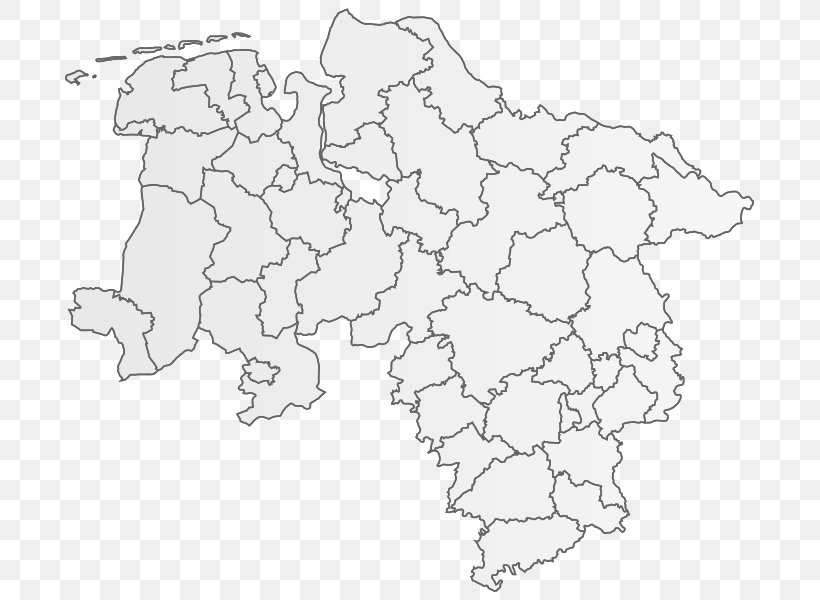 Lower Saxony Blank Map Geography States Of Germany, PNG, 705x600px, Lower Saxony, Area, Artificial Intelligence, Black And White, Blank Map Download Free