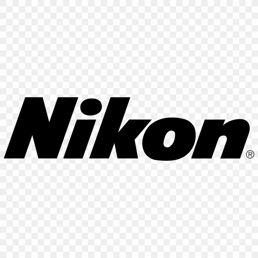 Nikon D40 Logo, PNG, 2400x2400px, Nikon D40, Area, Black, Black And White, Brand Download Free