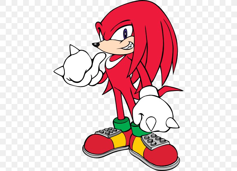 Sonic Adventure Sonic & Knuckles Knuckles The Echidna Amy Rose Sonic 3 & Knuckles, PNG, 450x592px, Watercolor, Cartoon, Flower, Frame, Heart Download Free