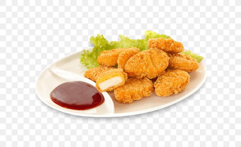 Chicken Nugget Pizza French Fries Fast Food, PNG, 700x500px, Chicken Nugget, Buffalo Wing, Chicken, Chicken As Food, Chicken Fingers Download Free