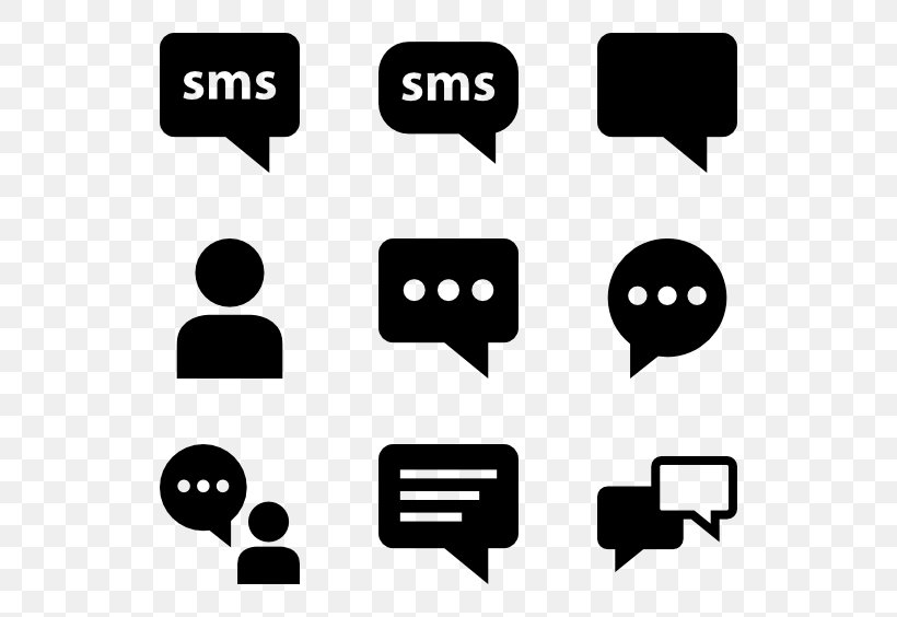 SMS Text Messaging Symbol Mobile Phones, PNG, 600x564px, Sms, Area, Black, Black And White, Brand Download Free
