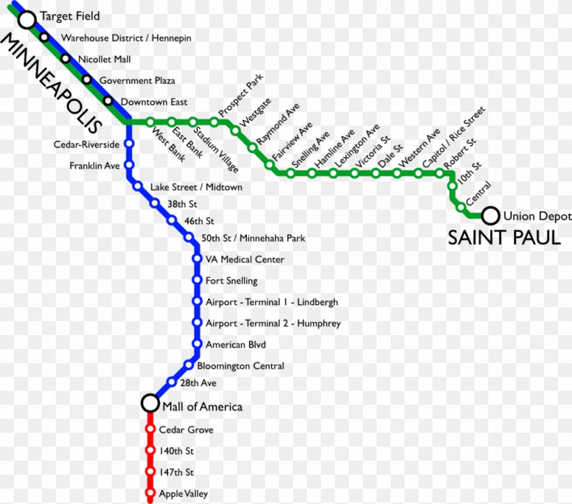 Northstar Line Metro Blue Line Metro Transit Hiawatha Light Rail, PNG, 1024x902px, Metro Transit, Area, Diagram, Hiawatha, Land Lot Download Free