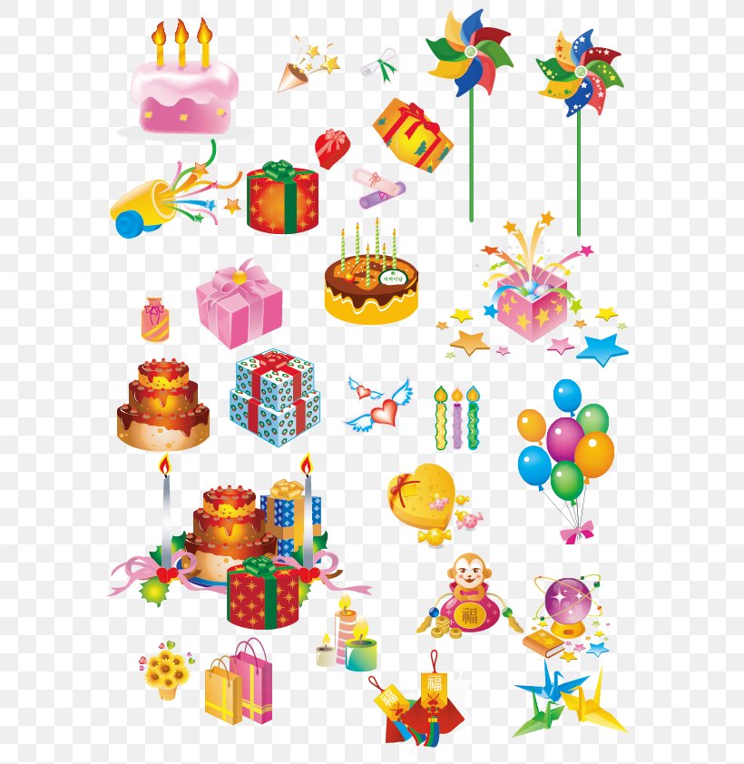Birthday Cake Gift Clip Art, PNG, 596x842px, Birthday Cake, Artwork, Birthday, Cake, Candle Download Free