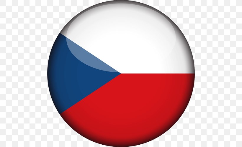 Flag Of The Czech Republic Gallery Of Sovereign State Flags Flag Of The United States, PNG, 500x500px, Flag Of The Czech Republic, Ball, Blue, Czech, Czech Republic Download Free