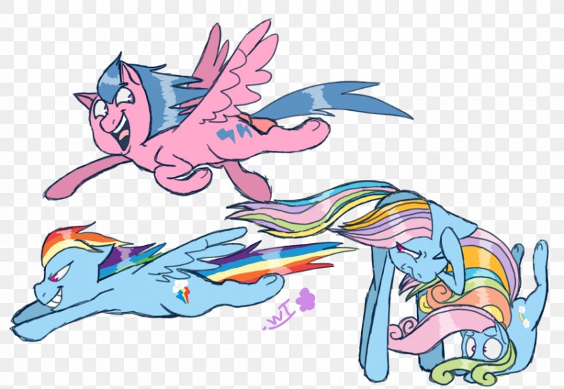 Rainbow Dash Pinkie Pie Twilight Sparkle Rarity My Little Pony, PNG, 870x600px, Rainbow Dash, Animal Figure, Applejack, Art, Artwork Download Free
