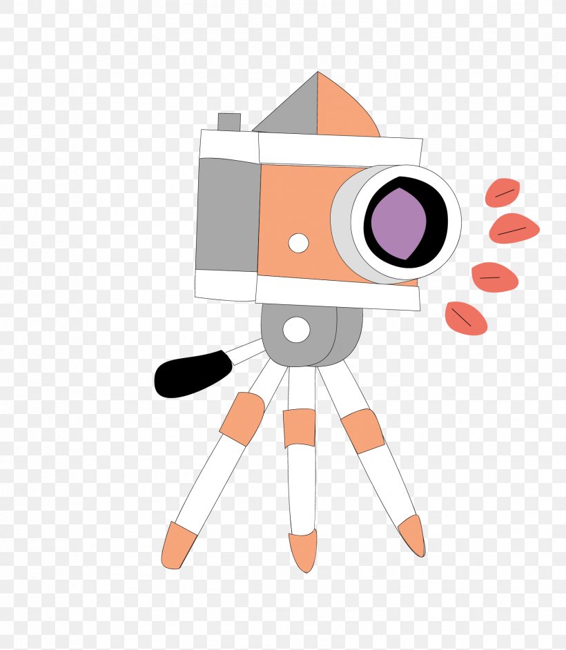 Video Camera, PNG, 1782x2049px, Camera, Cartoon, Orange, Photography, Technology Download Free