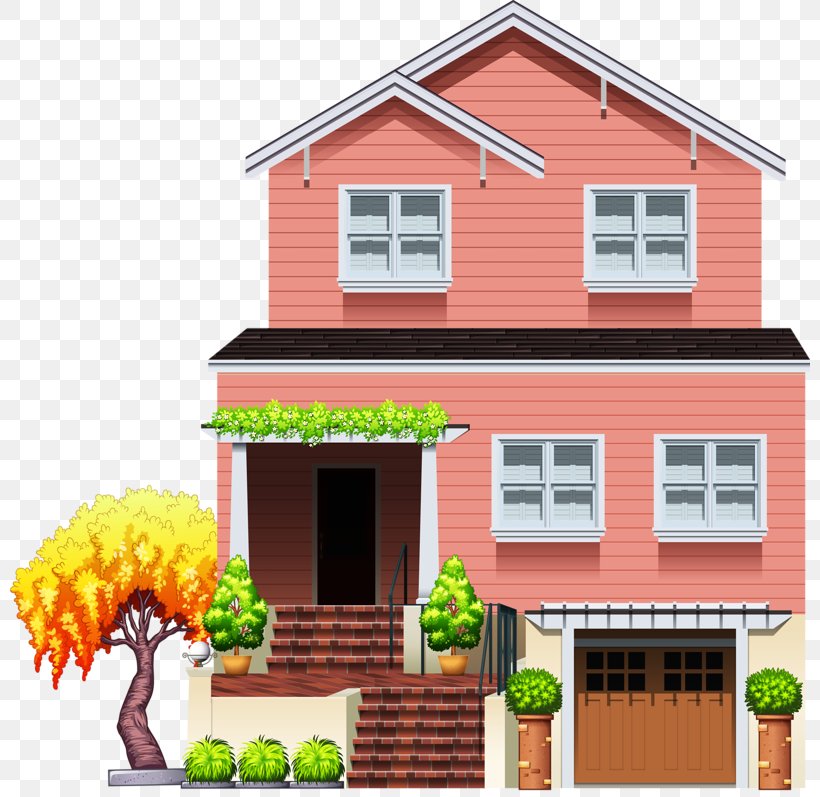 Clip Art Vector Graphics House Stock Illustration, PNG, 800x797px, House, Art, Building, Cottage, Drawing Download Free