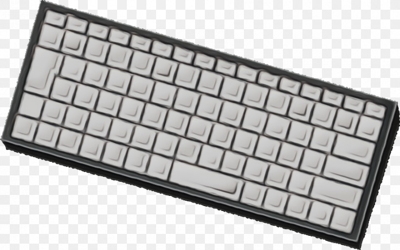 Computer Keyboard Computer Component Technology Numeric Keypad Input Device, PNG, 900x564px, Watercolor, Computer Component, Computer Keyboard, Electronic Instrument, Input Device Download Free