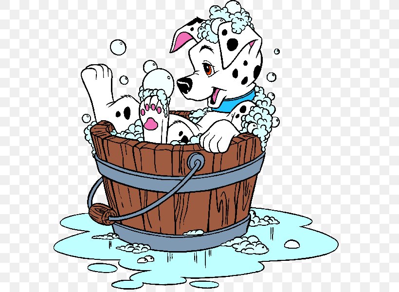 Dalmatian Dog Puppy Bathing Wall Decal Bathtub, PNG, 600x600px, 101 Dalmatians, Dalmatian Dog, Animal Bath, Artwork, Basket Download Free