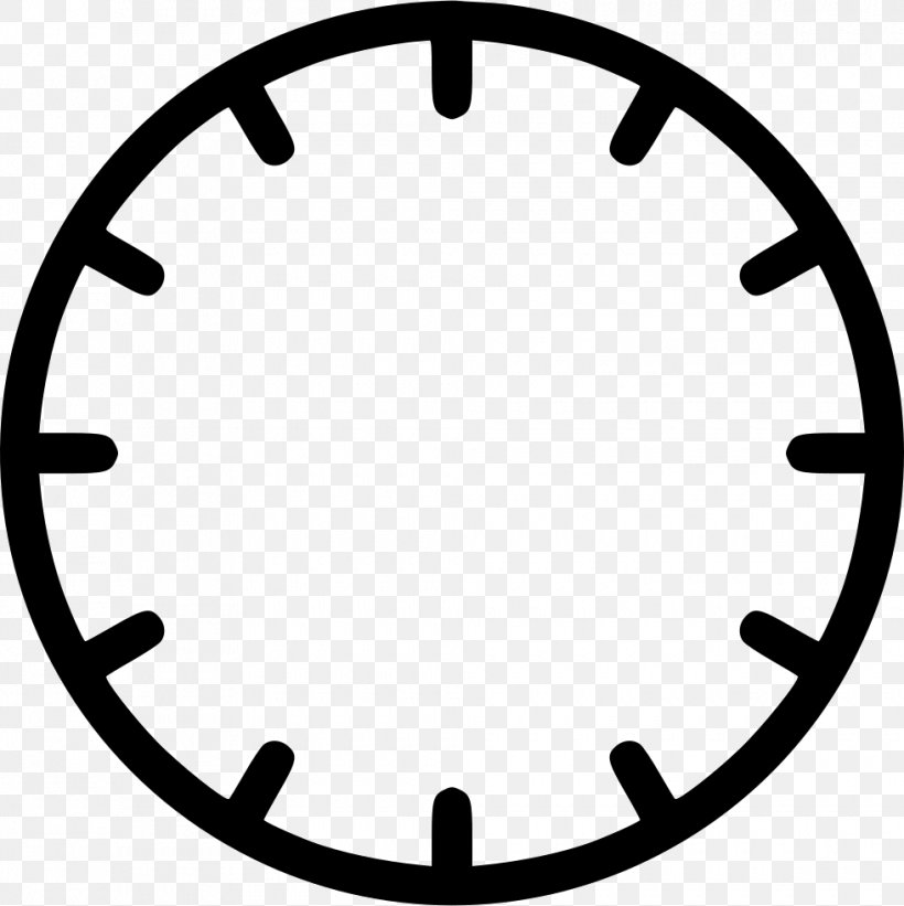 Digital Clock Alarm Clocks Clip Art, PNG, 980x982px, Clock, Alarm Clocks, Auto Part, Black And White, Digital Clock Download Free