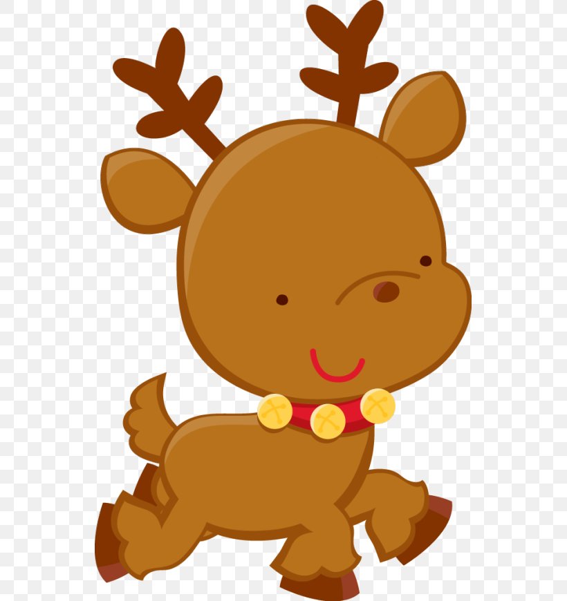 Reindeer Rudolph Santa Claus Clip Art, PNG, 545x870px, Reindeer, Baby Rattle, Carnivoran, Cartoon, Child Download Free