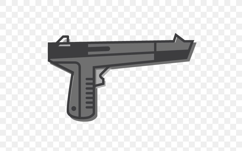 Trigger Firearm Pistol Weapon Clip Art, PNG, 512x512px, Trigger, Baril, Black, Firearm, Gun Download Free
