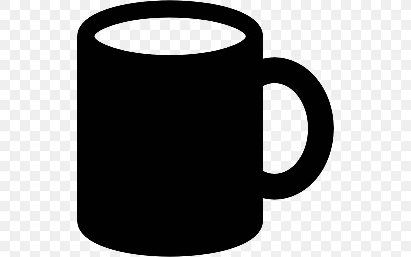 Coffee Cup Mug Beer Gift, PNG, 512x512px, Coffee Cup, Beer, Beer Glasses, Black, Black And White Download Free