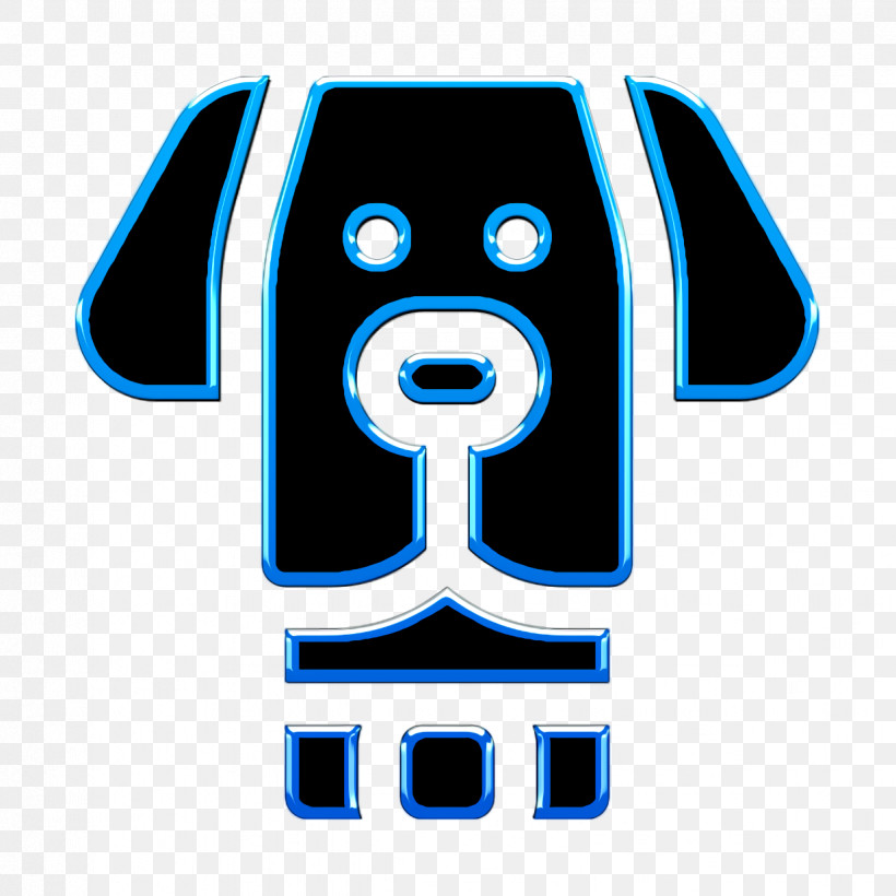 Dog Icon Dogs Icon, PNG, 1234x1234px, Dog Icon, Dogs Icon, Electric Blue, Logo, Symbol Download Free