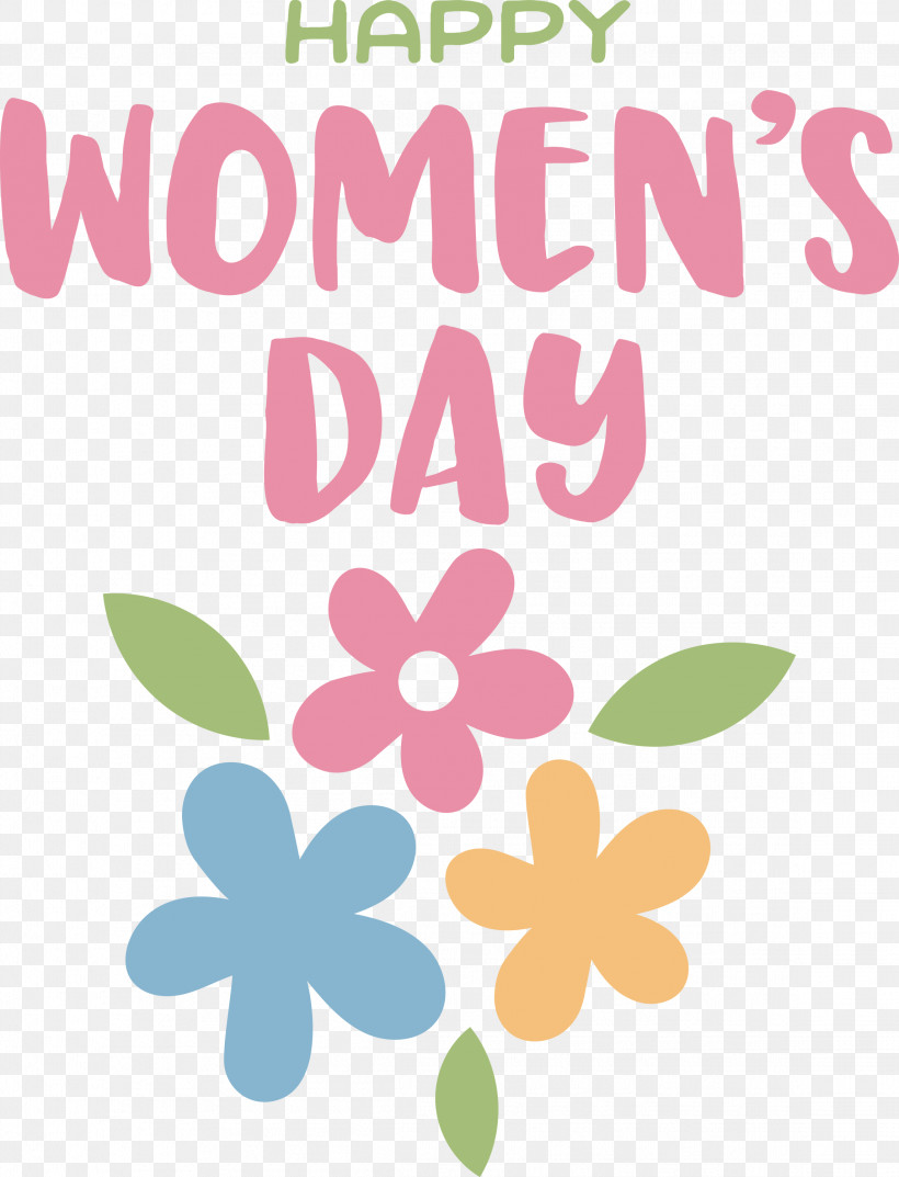 Happy Women’s Day Women’s Day, PNG, 2292x3000px, Leaf, Biology, Floral Design, Flower, Meter Download Free