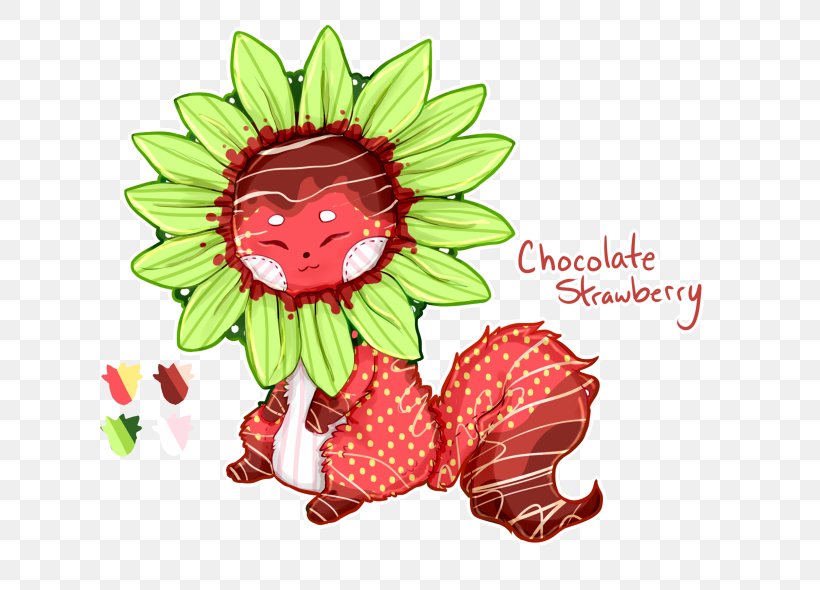 Strawberry Floral Design Cartoon, PNG, 641x590px, Strawberry, Cartoon, Character, Fiction, Fictional Character Download Free