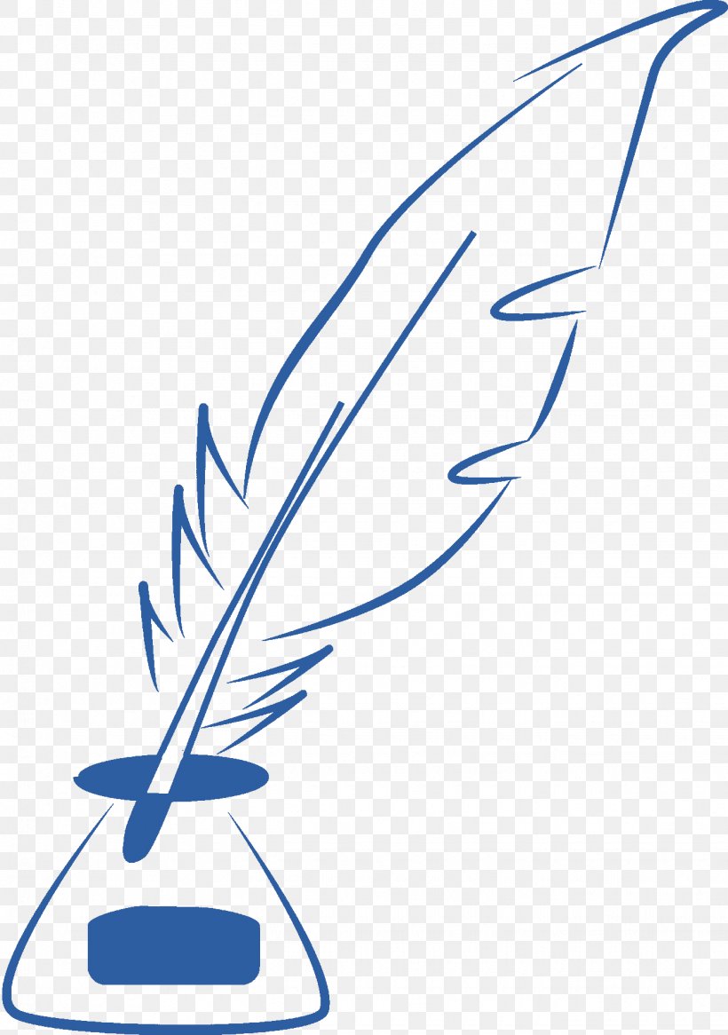 Quill Feather Pen Line Art Clip Art, PNG, 1335x1899px, Quill, Area, Artwork, Beak, Black And White Download Free