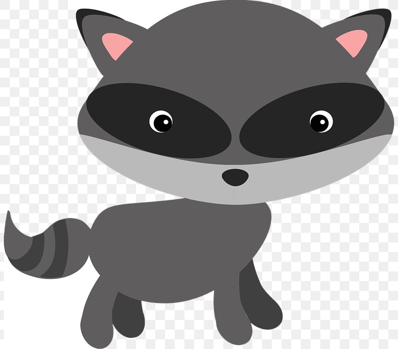 Raccoon Pixel Clip Art, PNG, 804x720px, Raccoon, Animal, Autocad Dxf, Black, Black Cat Download Free