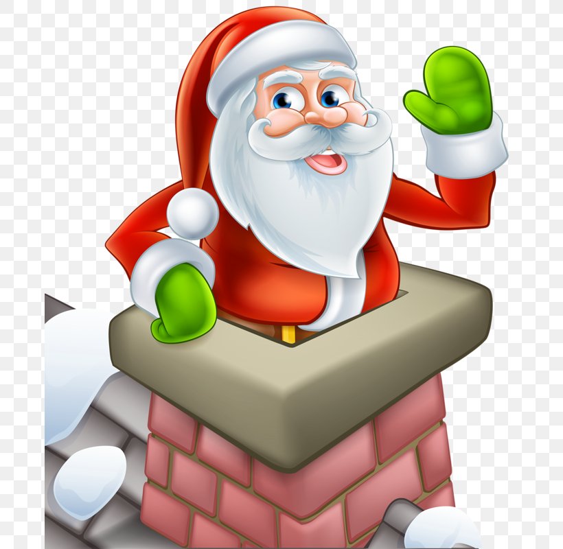 Santa Claus Chimney Christmas, PNG, 689x800px, Santa Claus, Caricature, Cartoon, Chimney, Christmas Download Free