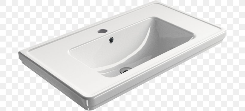 Kitchen Sink Faucet Handles & Controls Ceramic Bathroom, PNG, 700x374px, Sink, Bathroom, Bathroom Accessory, Bathroom Sink, Baths Download Free