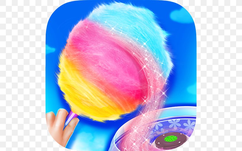 My Sweet Cotton Candy Shop Fair Food, PNG, 512x512px, Cotton Candy, Android, App Store, Candy, Flavor Download Free