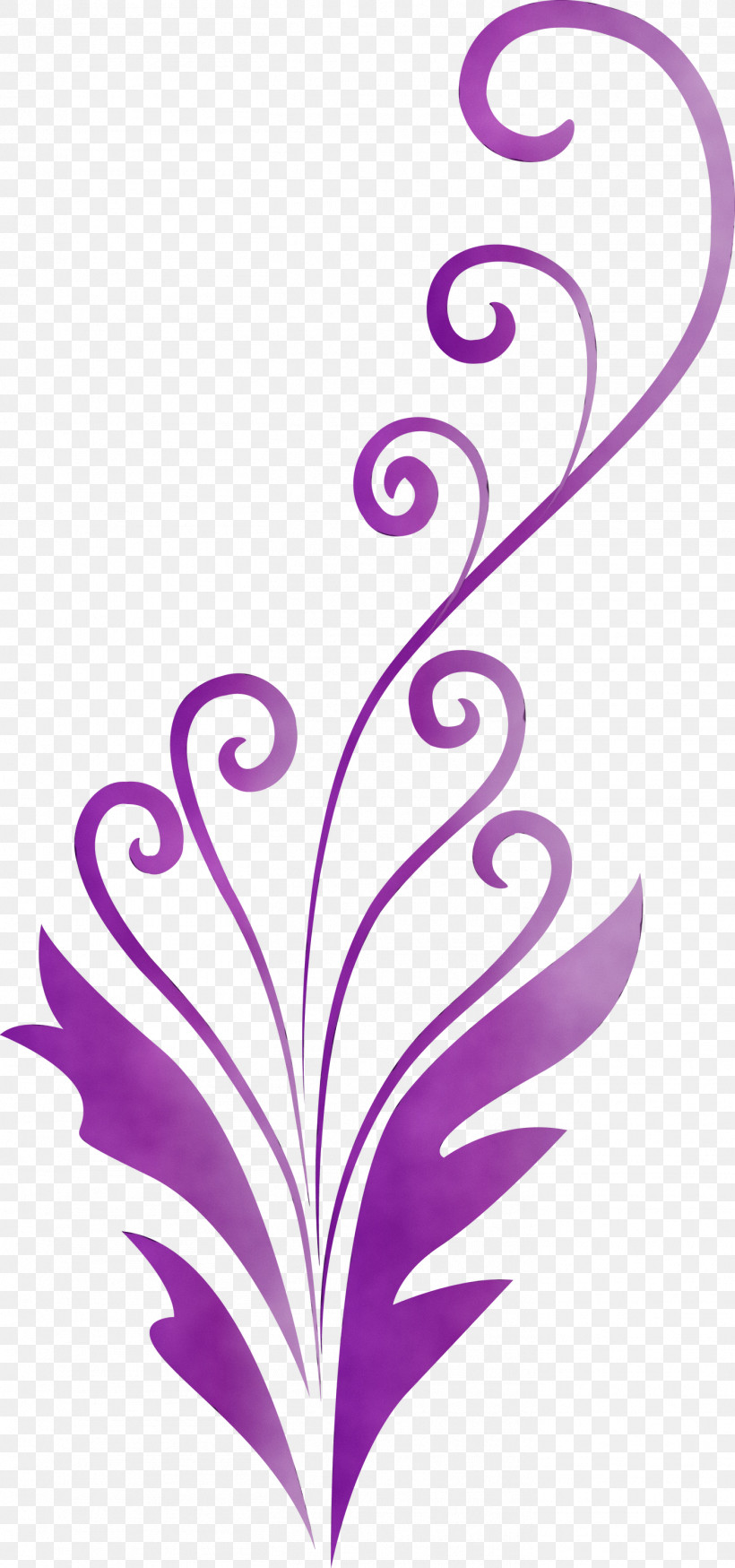 Purple Violet Plant Pattern Ornament, PNG, 1406x2999px, Flower Frame, Decoration Frame, Floral Frame, Magenta, Ornament Download Free