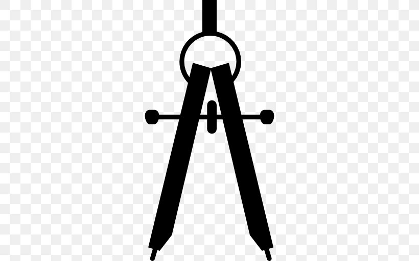 Compass Technical Drawing Tool Clip Art, PNG, 512x512px, Compass, Architecture, Black, Black And White, Drawing Download Free